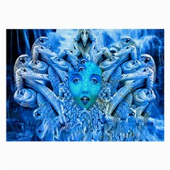 Medusa Metamorphosis Large Glasses Cloth (2-side) by icarusismartdesigns