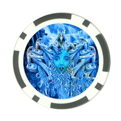 Medusa Metamorphosis Poker Chip Card Guards by icarusismartdesigns