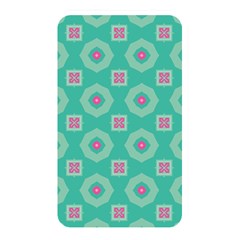 Pink Flowers And Other Shapes Pattern  			memory Card Reader (rectangular) by LalyLauraFLM