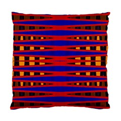 Bright Blue Red Yellow Mod Abstract Standard Cushion Case (Two Sides)