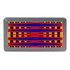 Bright Blue Red Yellow Mod Abstract Memory Card Reader (Mini)