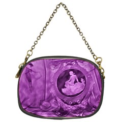 Vintage Purple Lady Cameo Chain Purse (one Side) by BrightVibesDesign