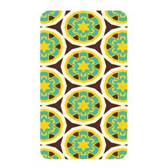 Blue Yellow Flowers Pattern 			memory Card Reader (rectangular) by LalyLauraFLM