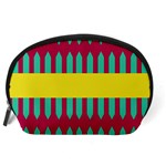 Stripes and other shapes   Accessory Pouch Back