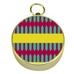 Stripes And Other Shapes   			gold Compass by LalyLauraFLM