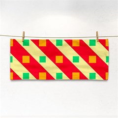 Squares And Stripes    			hand Towel by LalyLauraFLM