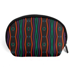 Wavy Chains Pattern     Accessory Pouch by LalyLauraFLM