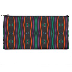 Wavy Chains Pattern     	pencil Case by LalyLauraFLM