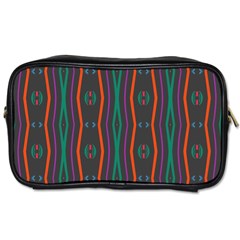 Wavy Chains Pattern     			toiletries Bag (one Side) by LalyLauraFLM