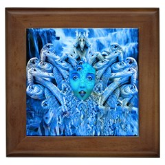 Medusa Metamorphosis Framed Tiles by icarusismartdesigns