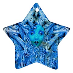 Medusa Metamorphosis Ornament (star)  by icarusismartdesigns