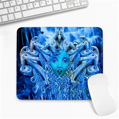 Medusa Metamorphosis Large Mousepads by icarusismartdesigns