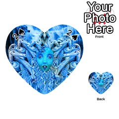 Medusa Metamorphosis Playing Cards 54 (heart)  by icarusismartdesigns