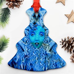 Medusa Metamorphosis Christmas Tree Ornament (2 Sides) by icarusismartdesigns