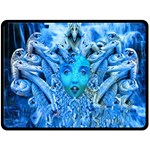 Medusa Metamorphosis Double Sided Fleece Blanket (Large)  80 x60  Blanket Back