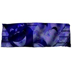 Blue Comedy Drama Theater Masks Body Pillow Case (dakimakura) by BrightVibesDesign