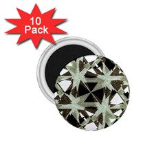 Modern Camo Print 1 75  Magnets (10 Pack) 