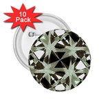 Modern Camo Print 2.25  Buttons (10 pack)  Front