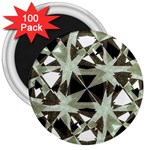 Modern Camo Print 3  Magnets (100 pack) Front