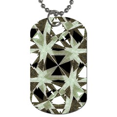 Modern Camo Print Dog Tag (two Sides) by dflcprints