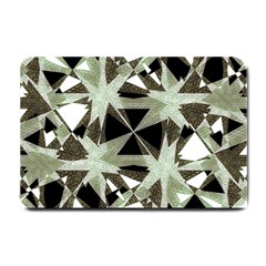 Modern Camo Print Small Doormat  by dflcprints