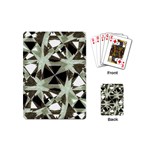 Modern Camo Print Playing Cards (Mini)  Back