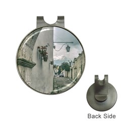 Colonial Street Of Arequipa City Peru Hat Clips With Golf Markers by dflcprints