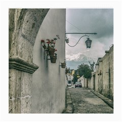 Colonial Street Of Arequipa City Peru Medium Glasses Cloth (2-side) by dflcprints