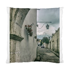 Colonial Street Of Arequipa City Peru Standard Cushion Case (two Sides) by dflcprints