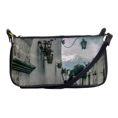 Colonial Street Of Arequipa City Peru Shoulder Clutch Bags by dflcprints