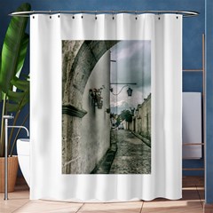 Colonial Street Of Arequipa City Peru Shower Curtain 60  X 72  (medium)  by dflcprints