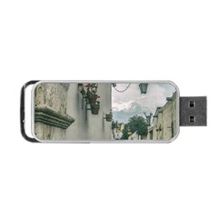 Colonial Street Of Arequipa City Peru Portable Usb Flash (two Sides)