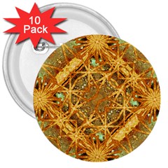 Digital Abstract Geometric Collage 3  Buttons (10 pack) 