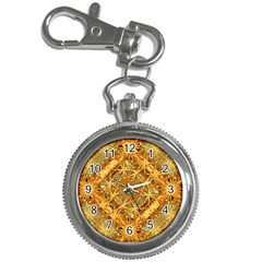 Digital Abstract Geometric Collage Key Chain Watches