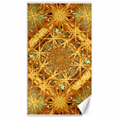 Digital Abstract Geometric Collage Canvas 40  x 72  