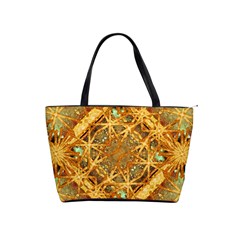 Digital Abstract Geometric Collage Shoulder Handbags