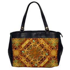 Digital Abstract Geometric Collage Office Handbags