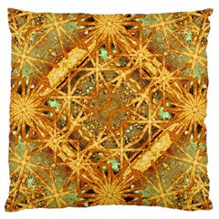 Digital Abstract Geometric Collage Large Cushion Case (Two Sides)