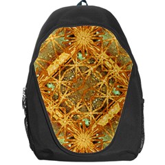 Digital Abstract Geometric Collage Backpack Bag