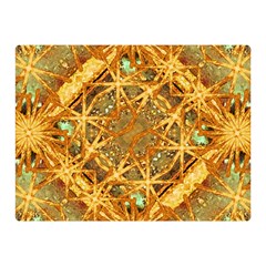 Digital Abstract Geometric Collage Double Sided Flano Blanket (Mini) 