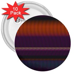 Curvy Stripes       			3  Button (10 Pack) by LalyLauraFLM