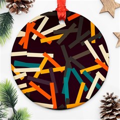 Sticks          			ornament (round) by LalyLauraFLM