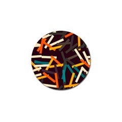 Sticks          			golf Ball Marker by LalyLauraFLM