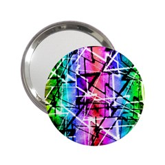 Multicolor Geometric Grunge 2 25  Handbag Mirrors by dflcprints