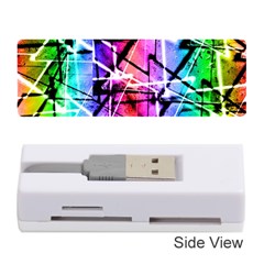 Multicolor Geometric Grunge Memory Card Reader (stick) 