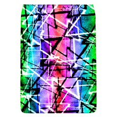 Multicolor Geometric Grunge Flap Covers (l)  by dflcprints