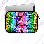 Multicolor Geometric Grunge Apple iPad Mini Zipper Cases Front