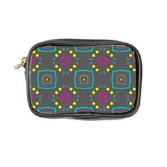 Squares And Circles Pattern 	coin Purse by LalyLauraFLM