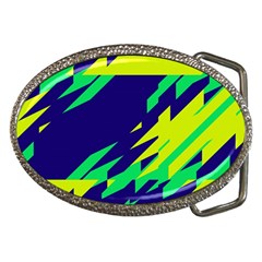 3 Colors Shapes    			belt Buckle by LalyLauraFLM