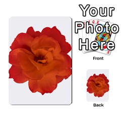 Red Rose Photo Multi-purpose Cards (rectangle)  by dflcprints